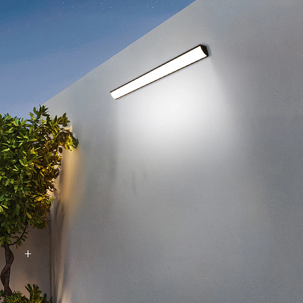 Outdoor Light Waterproof LED Wall Fixture Aluminium Minimalist | Zalivo