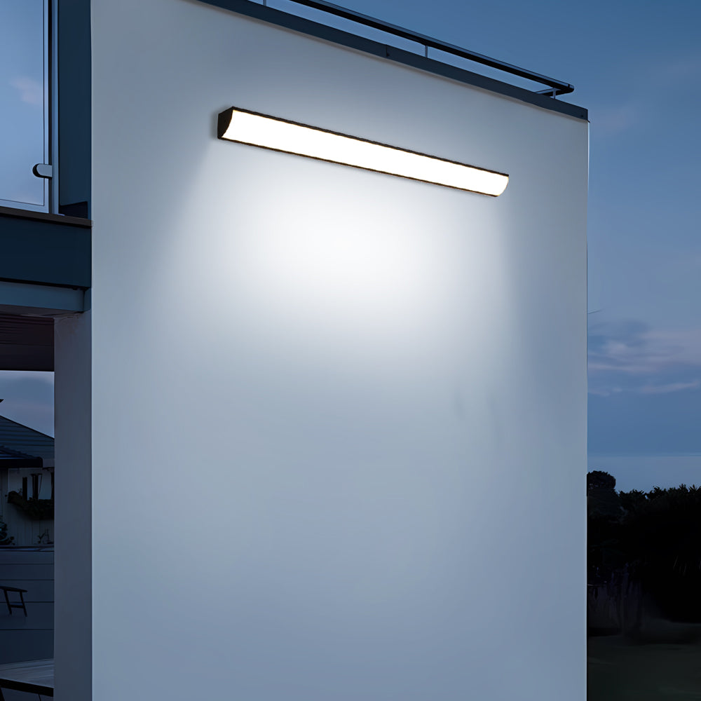 Outdoor Light Waterproof LED Wall Fixture Aluminium Minimalist | Zalivo