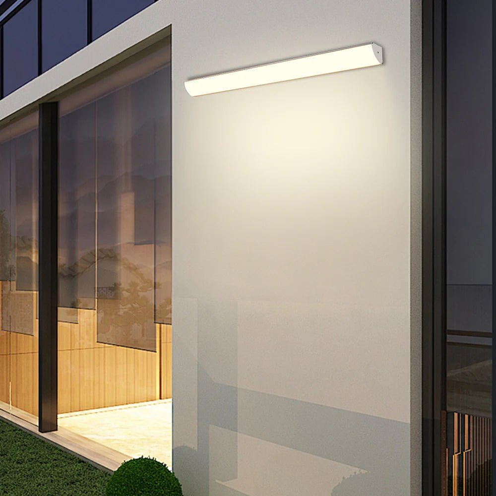 Outdoor Light Waterproof LED Wall Fixture Aluminium Minimalist | Zalivo