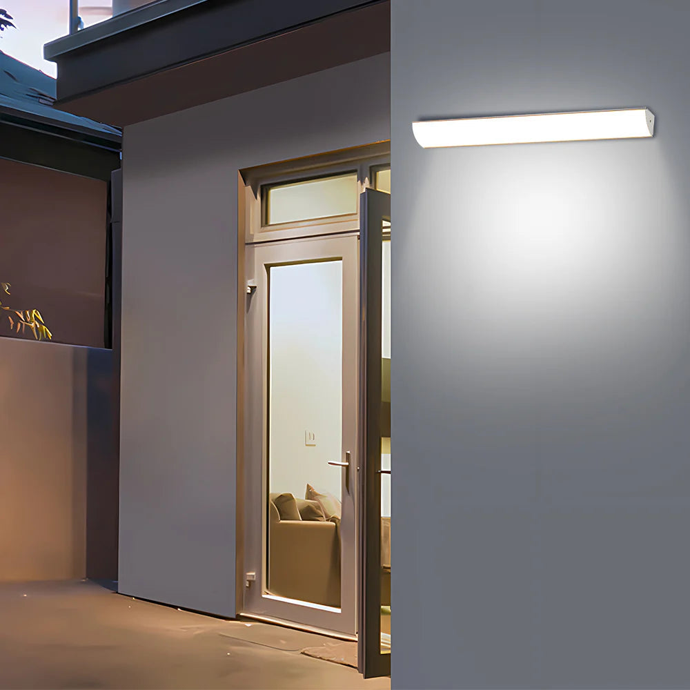 Outdoor Light Waterproof LED Wall Fixture Aluminium Minimalist | Zalivo