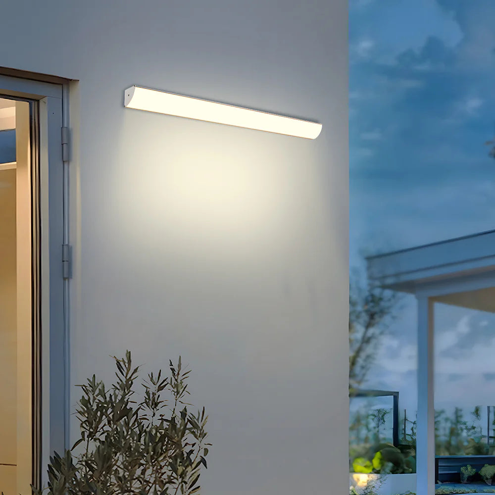 Outdoor Light Waterproof LED Wall Fixture Aluminium Minimalist | Zalivo