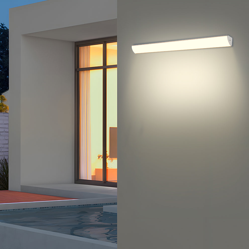 Outdoor Light Waterproof LED Wall Fixture Aluminium Minimalist | Zalivo