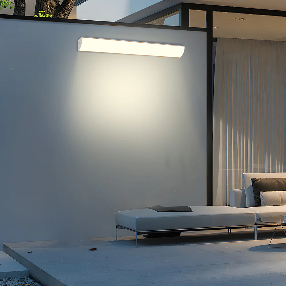 Outdoor Light Waterproof LED Wall Fixture Aluminium Minimalist | Zalivo