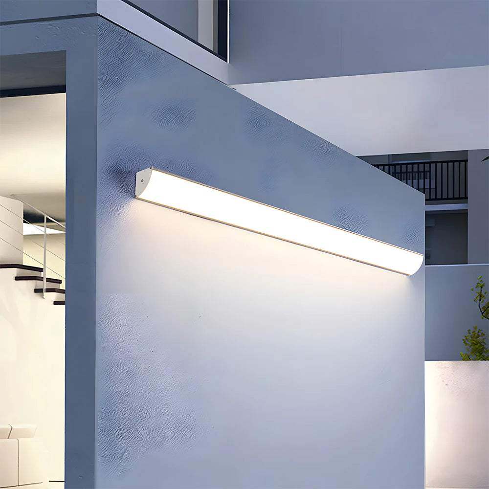 Outdoor Light Waterproof LED Wall Fixture Aluminium Minimalist | Zalivo