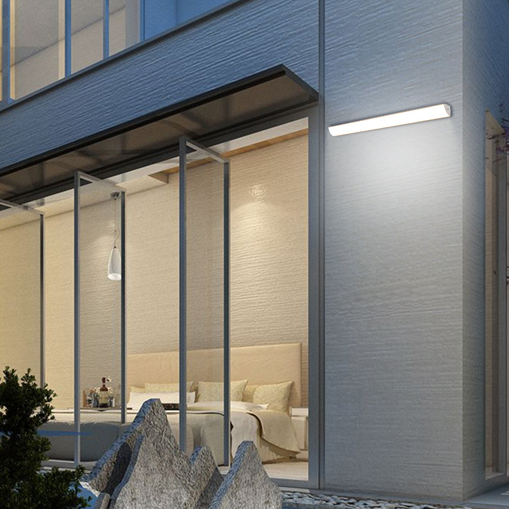 Outdoor Light Waterproof LED Wall Fixture Aluminium Minimalist | Zalivo
