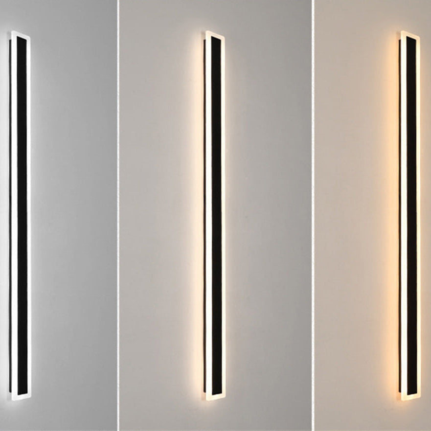 Outdoor Light Waterproof Up Down Wall Light Black Finish | Narvis