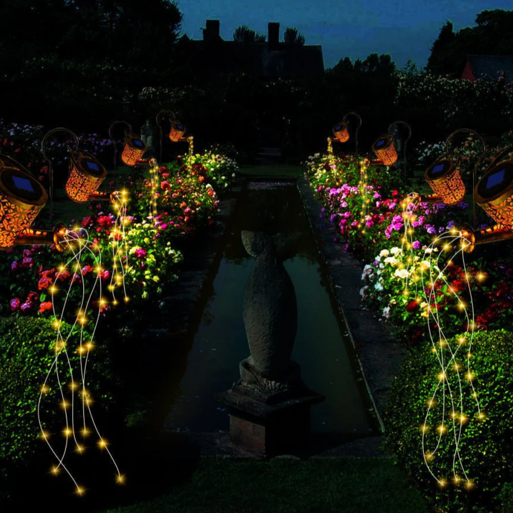 Outdoor Light with Solar LED Starry Effect | Elvora