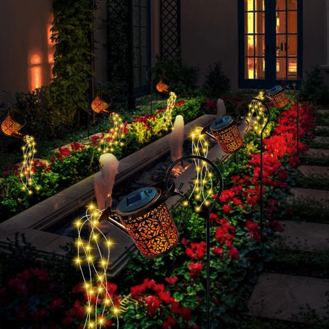 Outdoor Light with Solar LED Starry Effect | Elvora