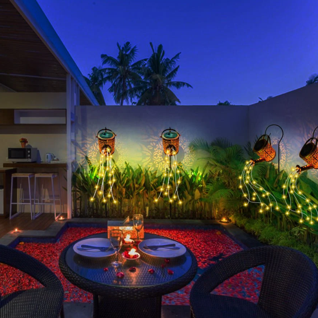 Outdoor Light with Solar LED Starry Effect | Elvora