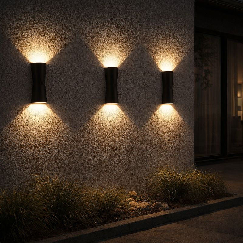 Outdoor Wall Light Metal Torch Minimalist Design | Torvex