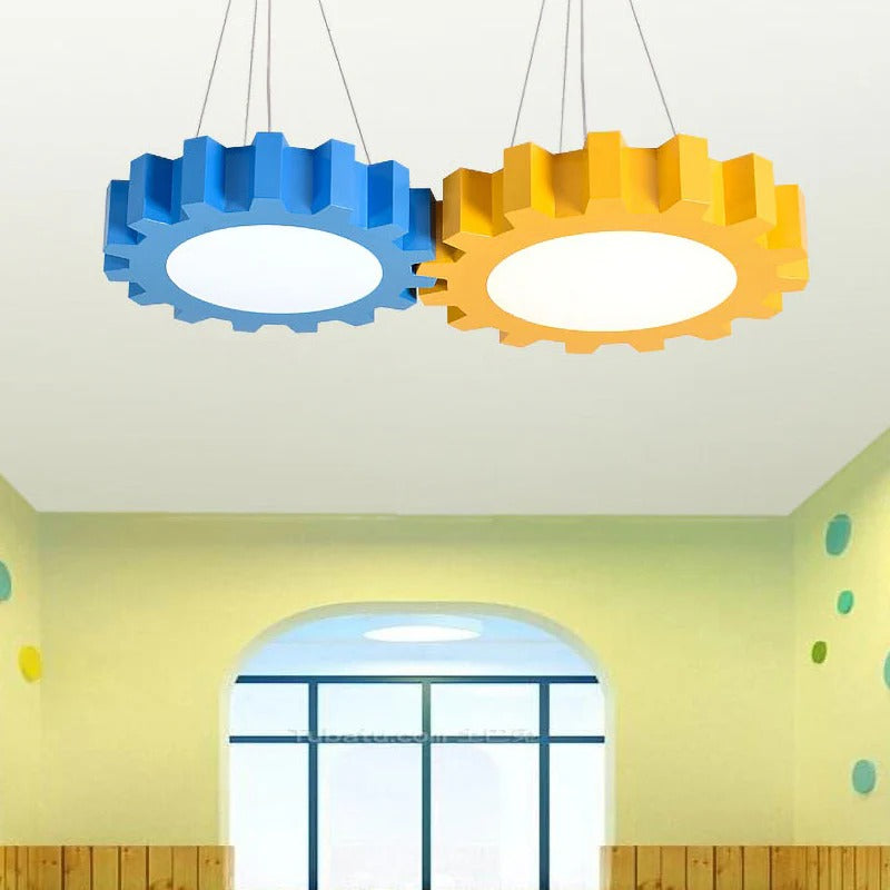 Pendant Light Acrylic Candy Colours LED for Kids Rooms | Candilo