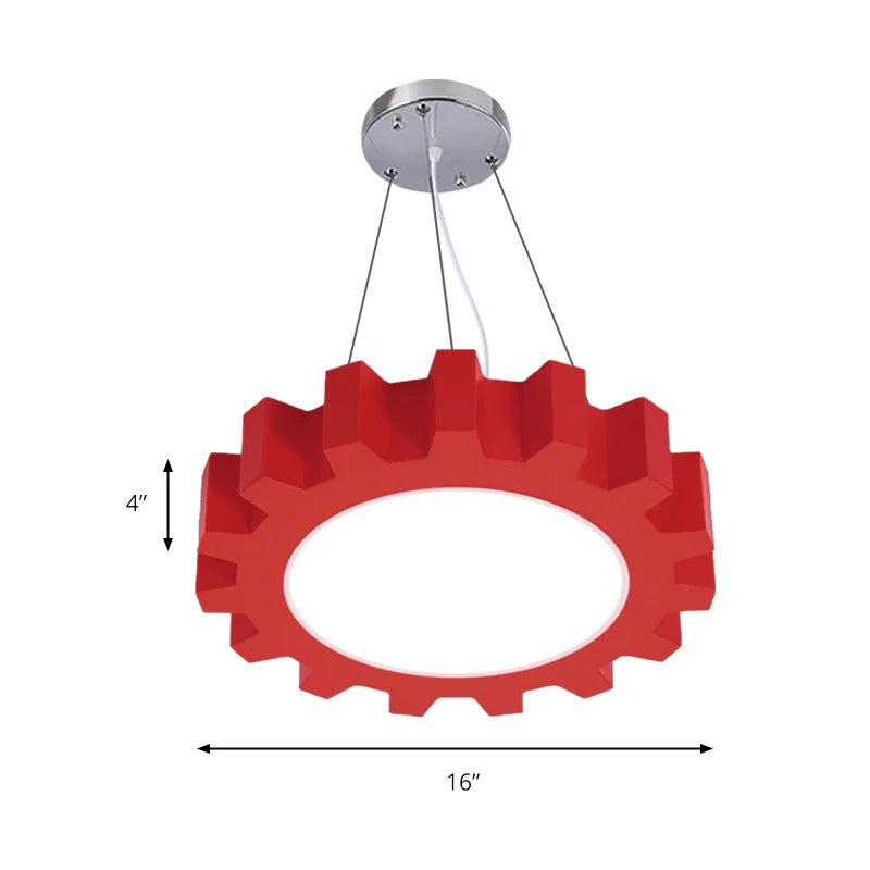 Pendant Light Acrylic Candy Colours LED for Kids Rooms | Candilo