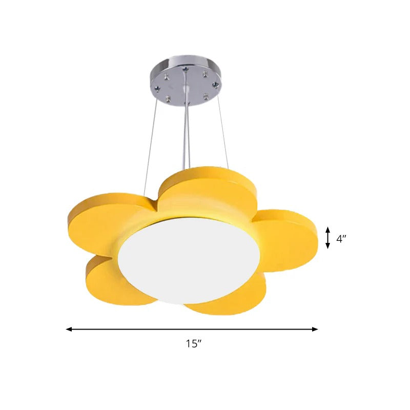 Hängeleuchte Acryl LED Kinderzimmerbeleuchtung | Florino