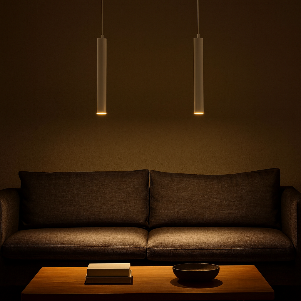 Pendant Light Aluminium LED in Scandinavian Style | Cylena