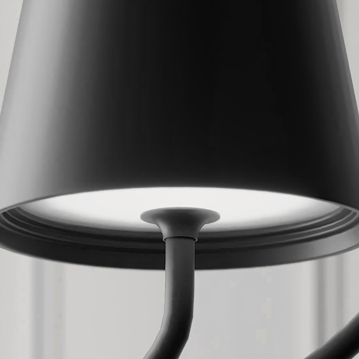 Pendant Light Aluminium with Modern Touch Dimming | Avolar