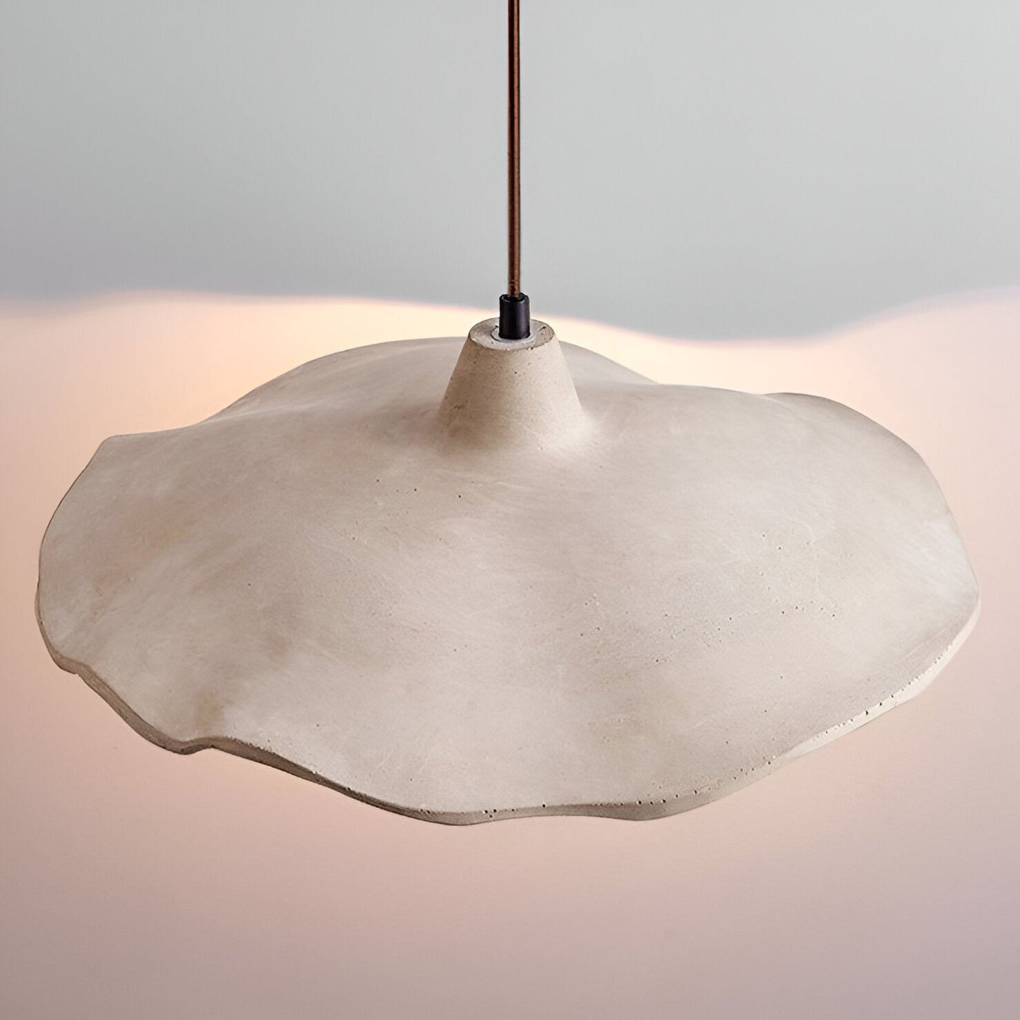 Pendant Light Cement Flower Nordic Minimalist Style | Arthen