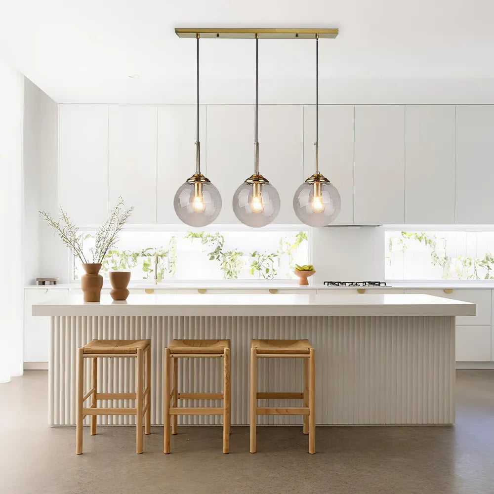Pendant Light Clear Glass in Nordic Design | Merila