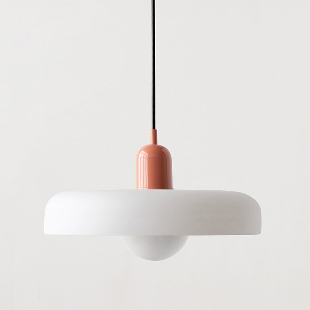 Pendant Light Colored Glass Bauhaus Style | Silvra