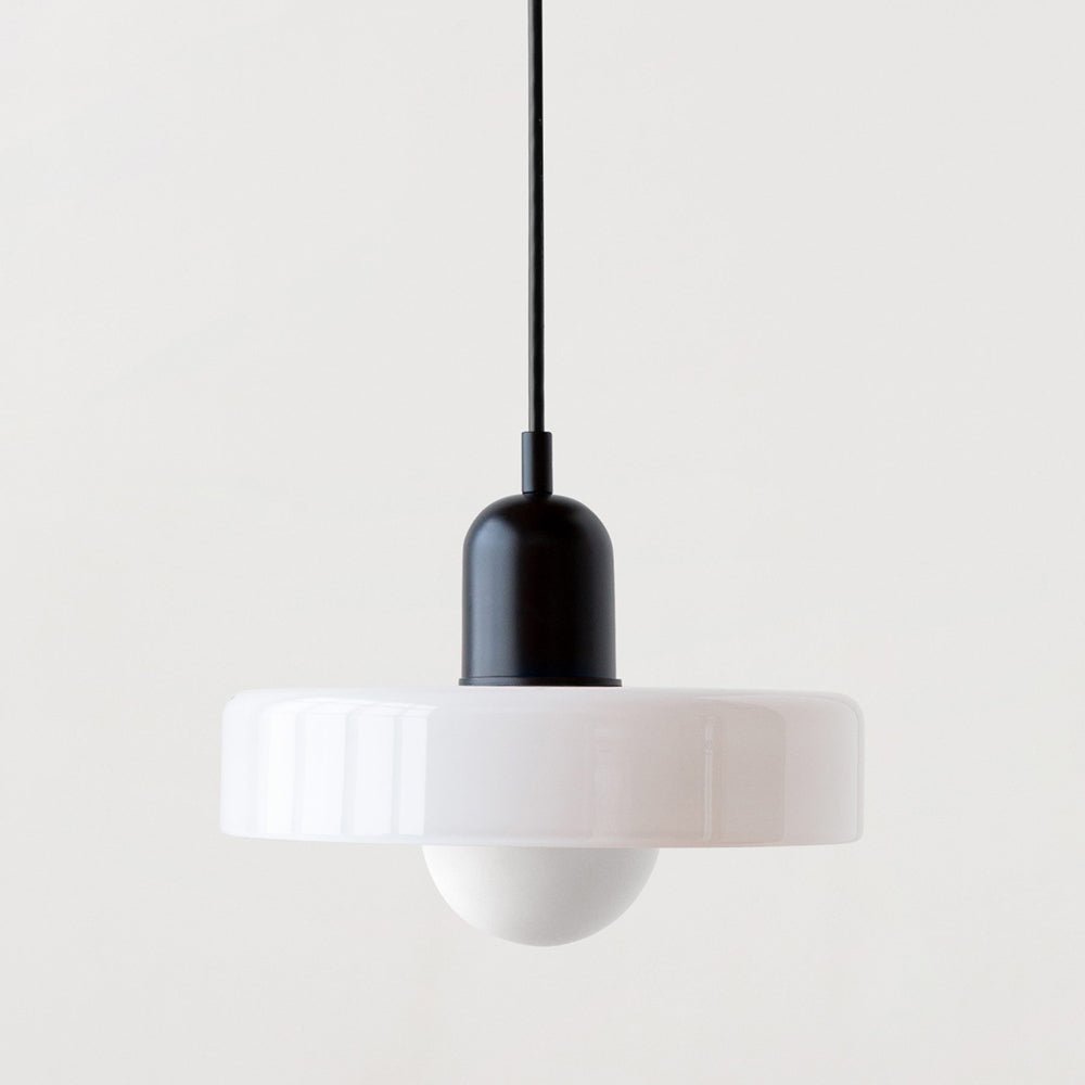 Pendant Light Colored Glass Bauhaus Style | Silvra