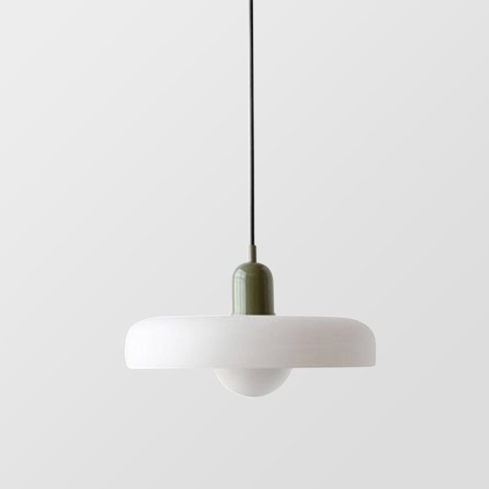 Pendant Light Colored Glass Bauhaus Style | Silvra