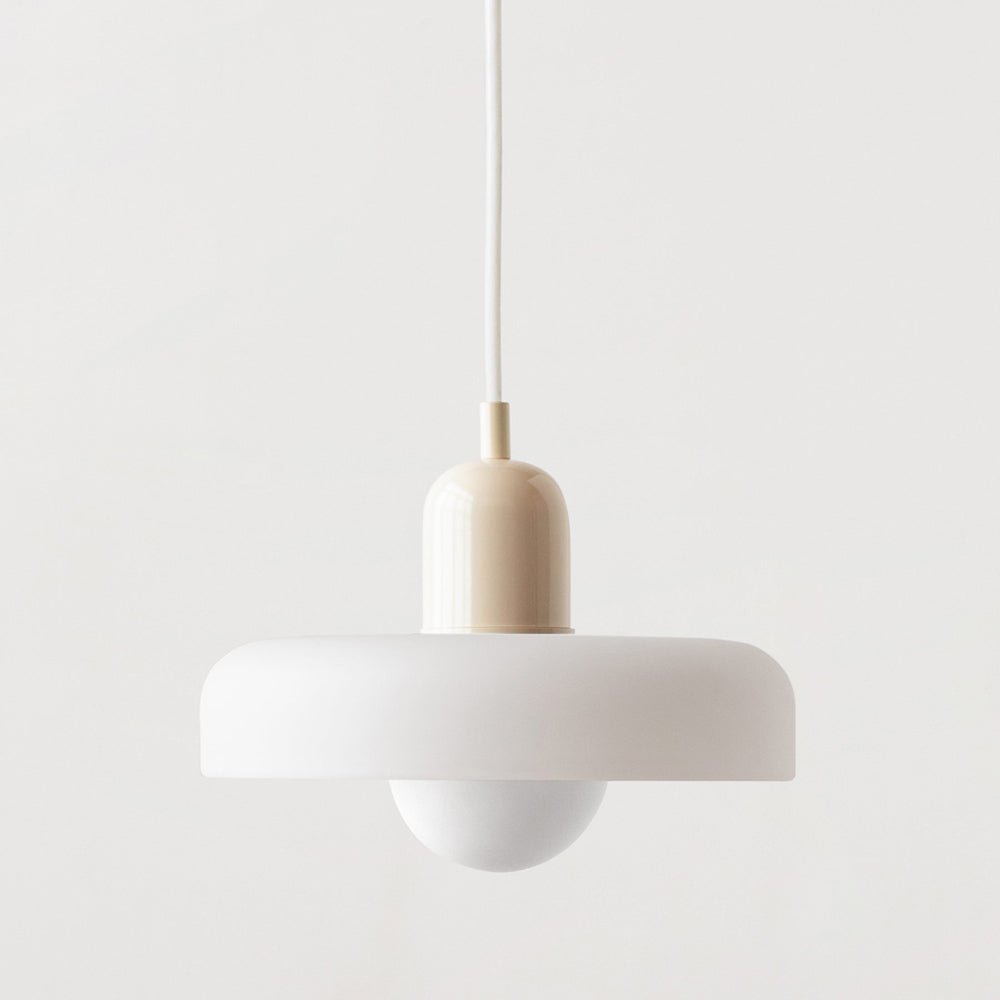 Pendant Light Colored Glass Bauhaus Style | Silvra