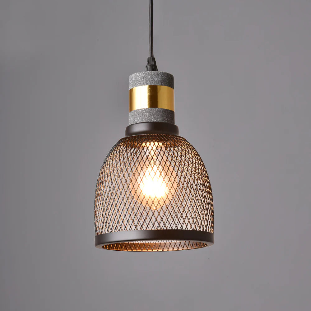 Pendant Light Concrete Cylinder in Urban Style | Lymaros