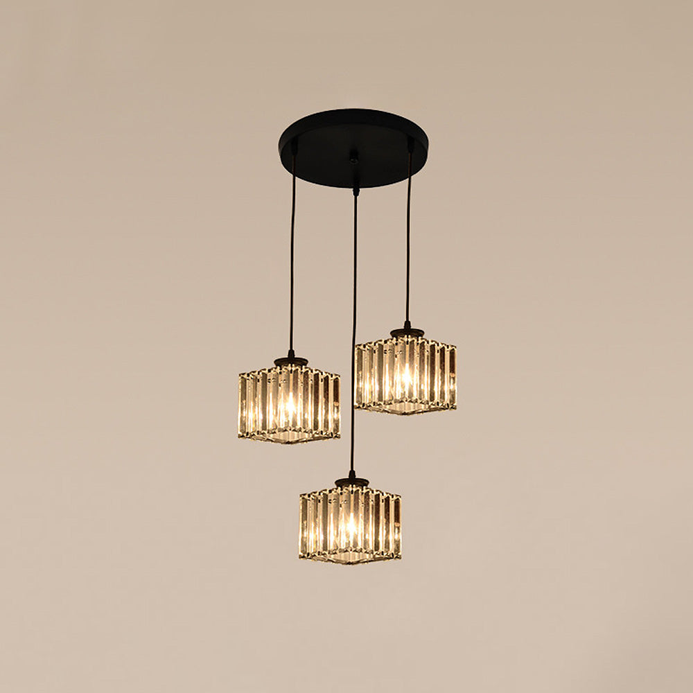 Pendant Light Crystal Multi Head Nordic Style | Lintra