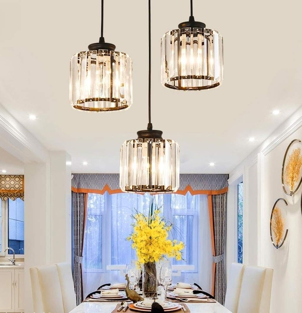 Pendant Light Crystal Multi Head Nordic Style | Lintra