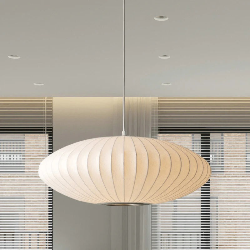Pendant Light Fabric Shade Modern Interior Lighting | Ralvene