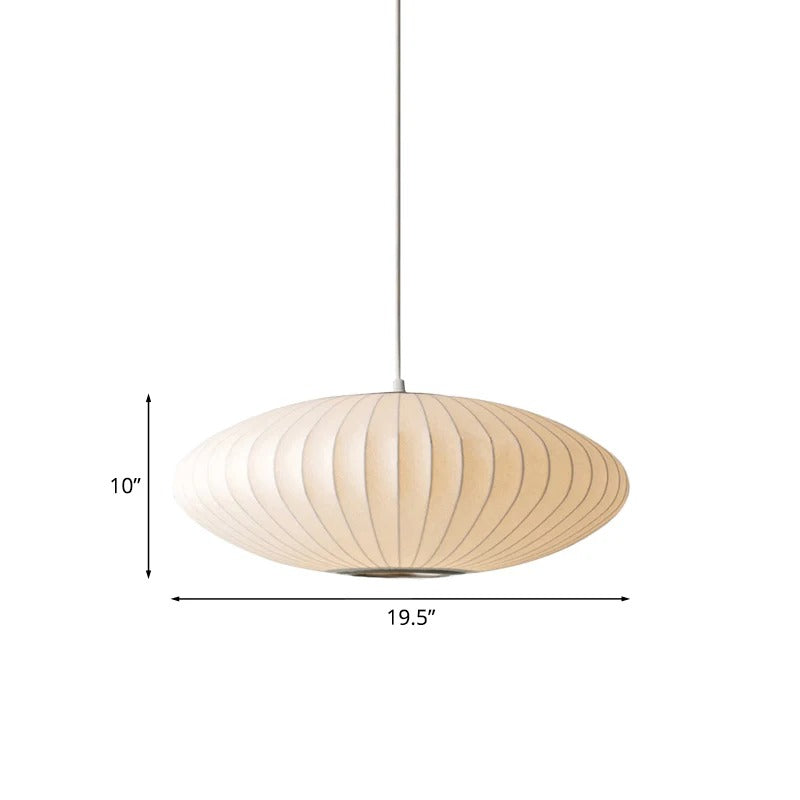 Pendant Light Fabric Shade Modern Interior Lighting | Ralvene