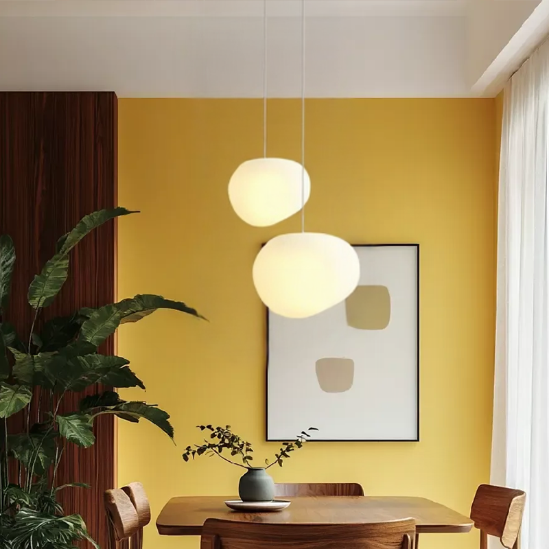 Pendant Light Frosted Glass in Nordic Style | Pebora