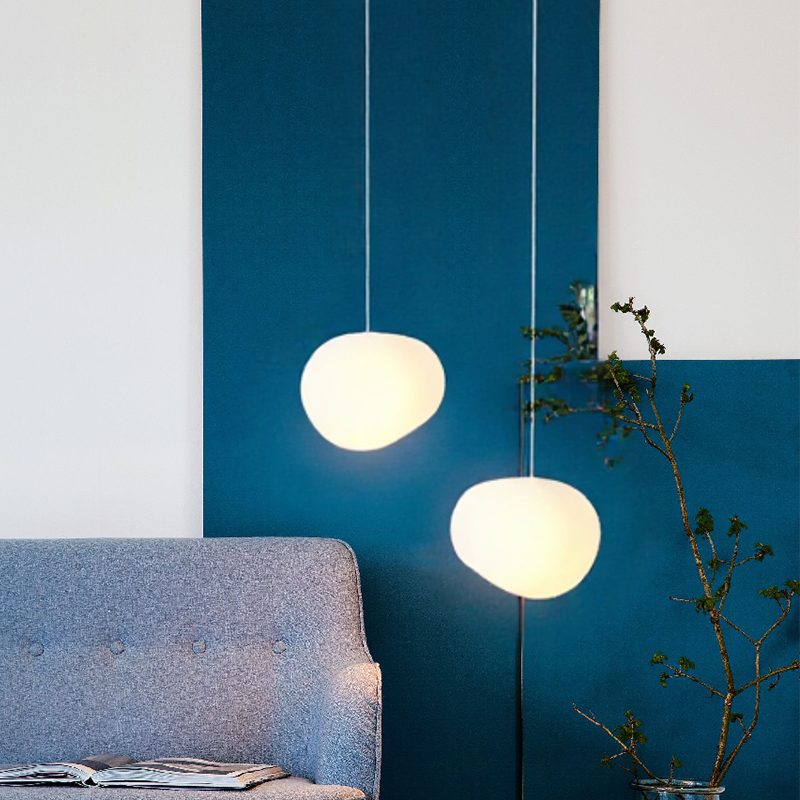 Pendant Light Frosted Glass in Nordic Style | Pebora