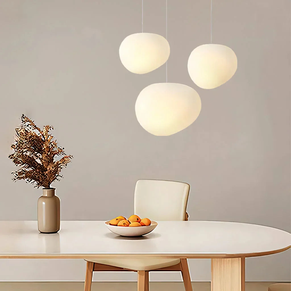 Pendant Light Frosted Glass in Nordic Style | Pebora