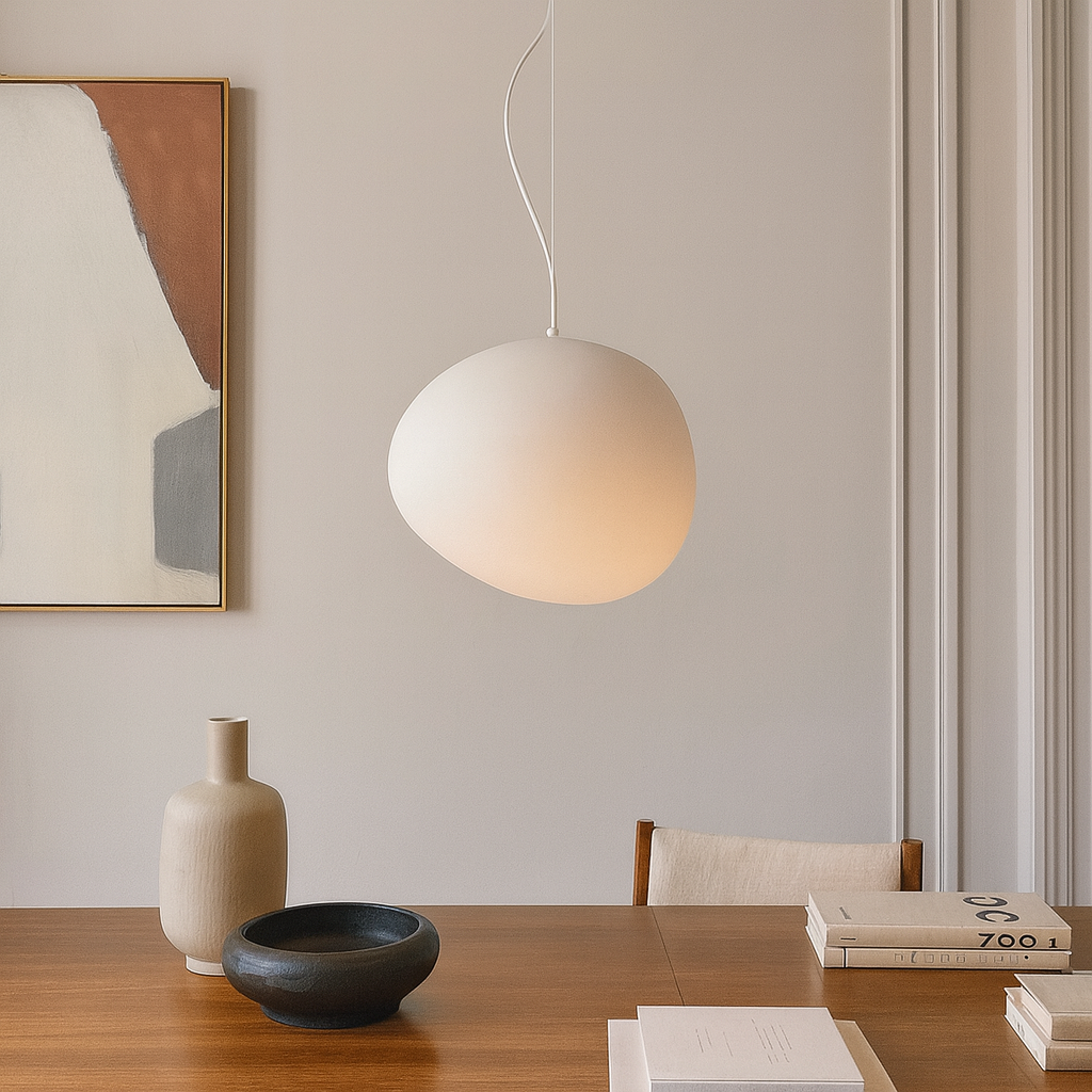 Pendant Light Frosted Glass in Nordic Style | Pebora