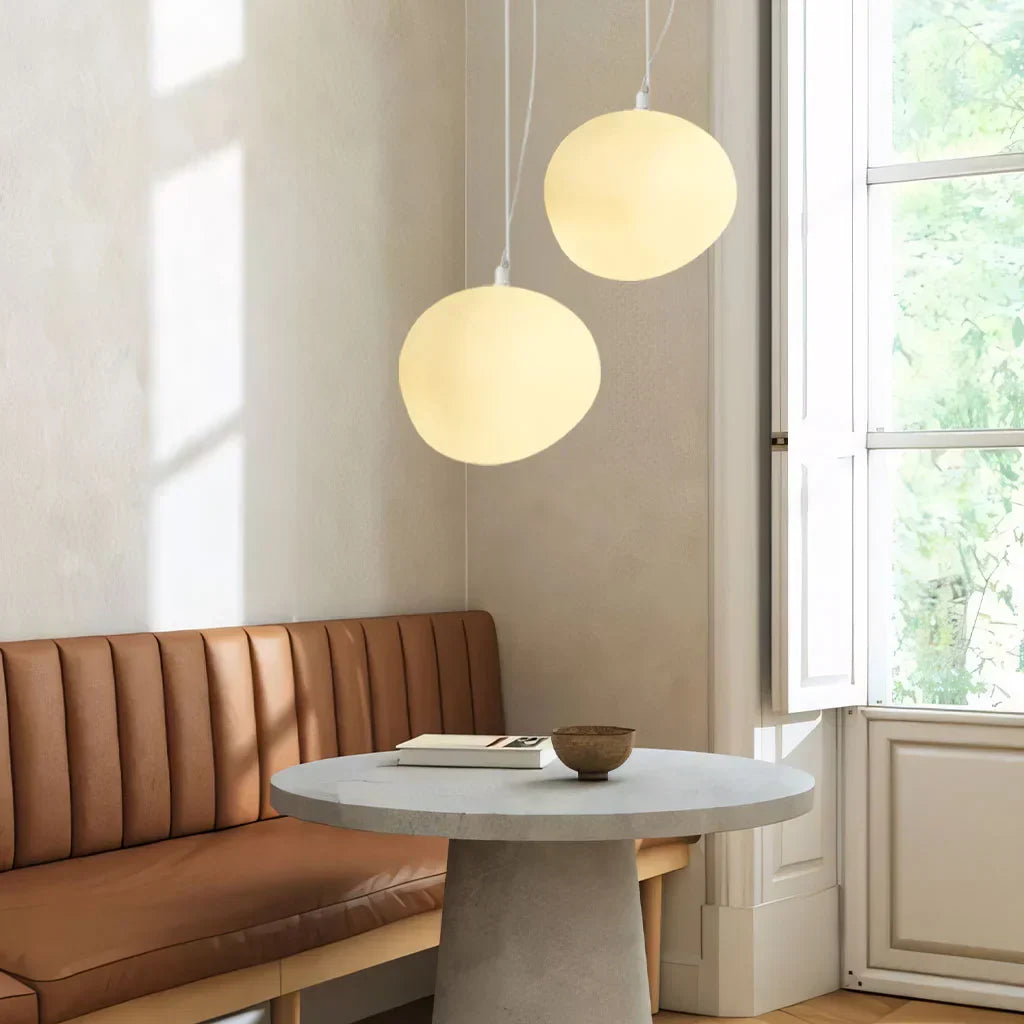 Pendant Light Frosted Glass in Nordic Style | Pebora