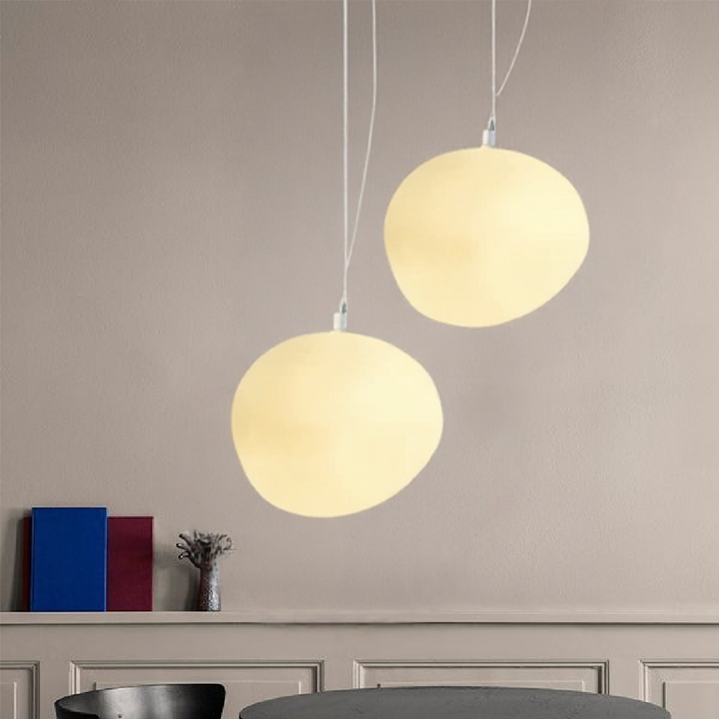 Pendant Light Frosted Glass in Nordic Style | Pebora