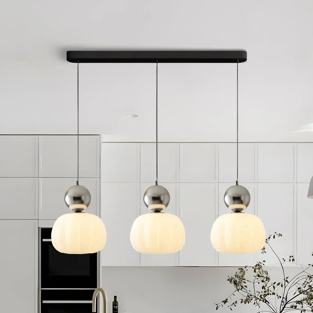 Pendant Light Glass Art Deco Style | Glarion
