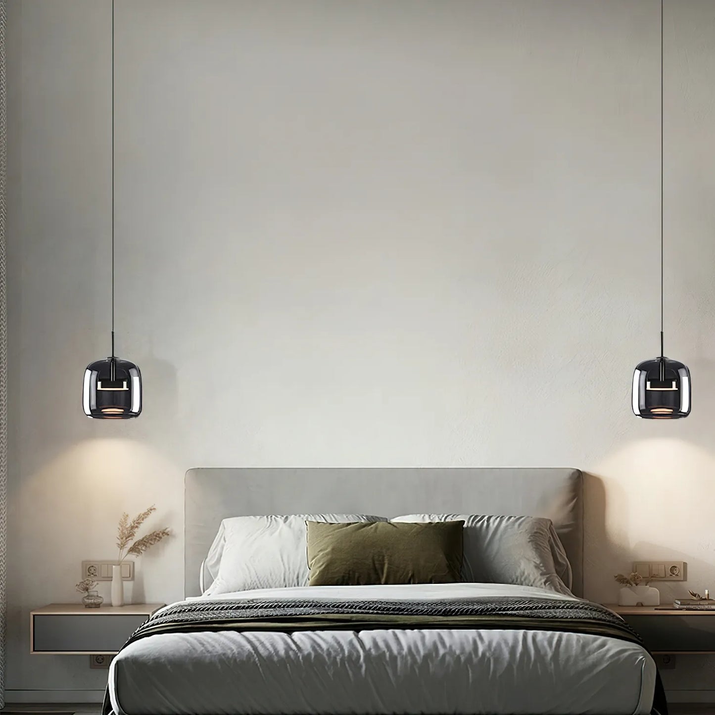 Pendant Light Glass Bowl in Nordic Style | Vanari