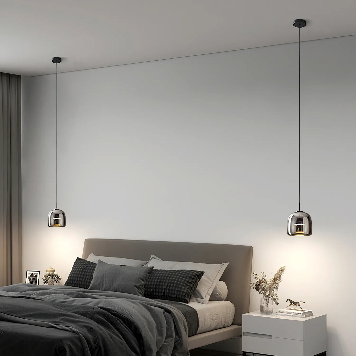 Pendant Light Glass Bowl in Nordic Style | Vanari