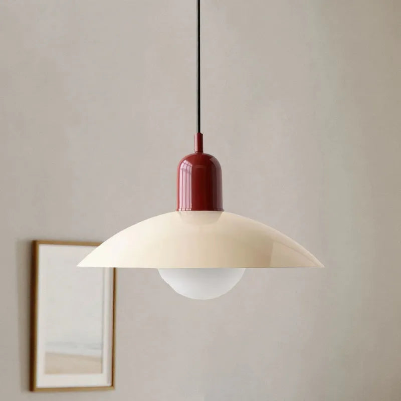 Pendant Light Glass Dome in Modern Bauhaus Style | Marcolo