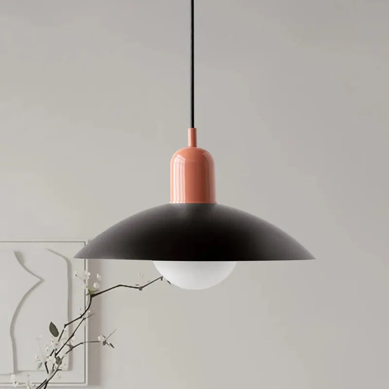 Pendant Light Glass Dome in Modern Bauhaus Style | Marcolo