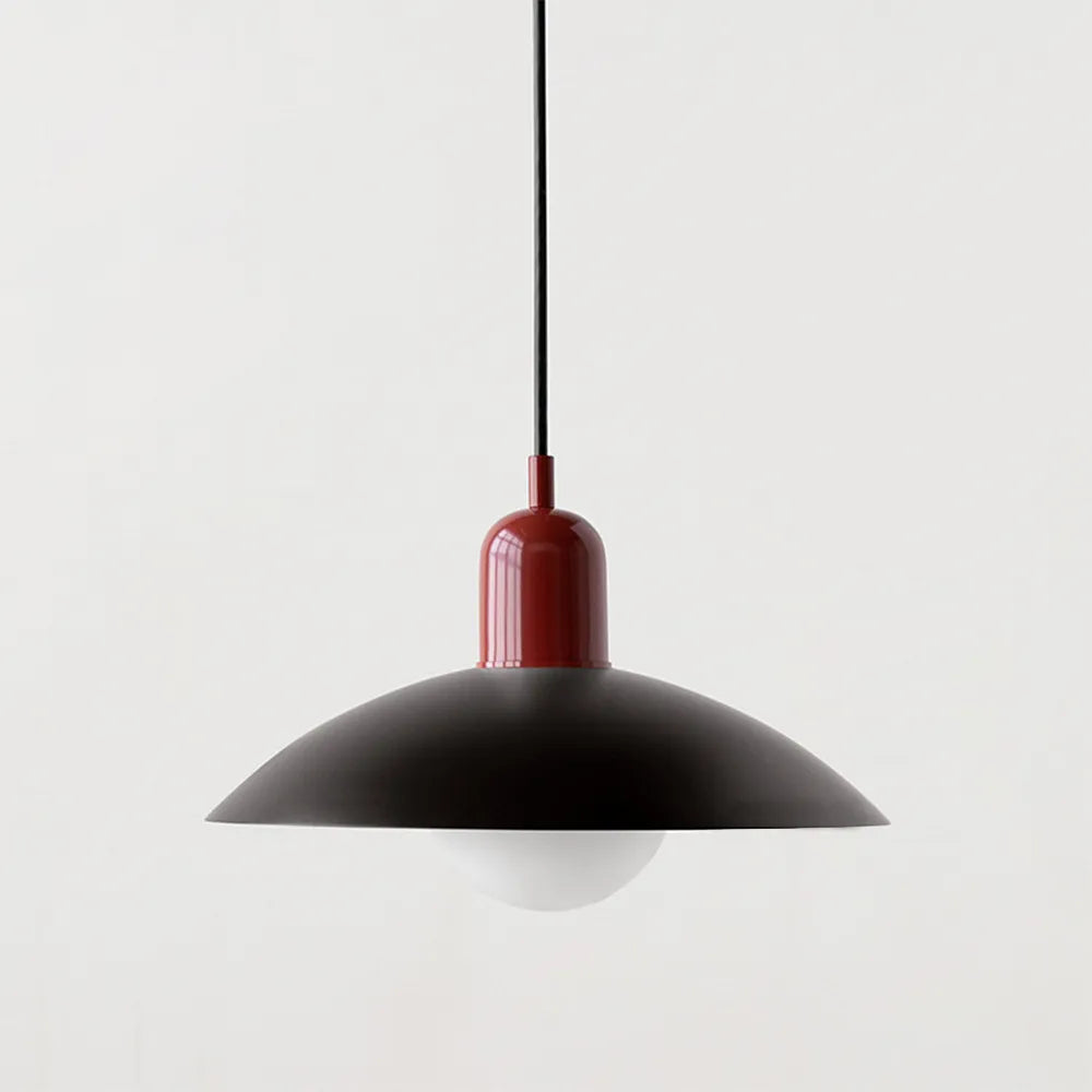 Pendant Light Glass Dome in Modern Bauhaus Style | Marcolo