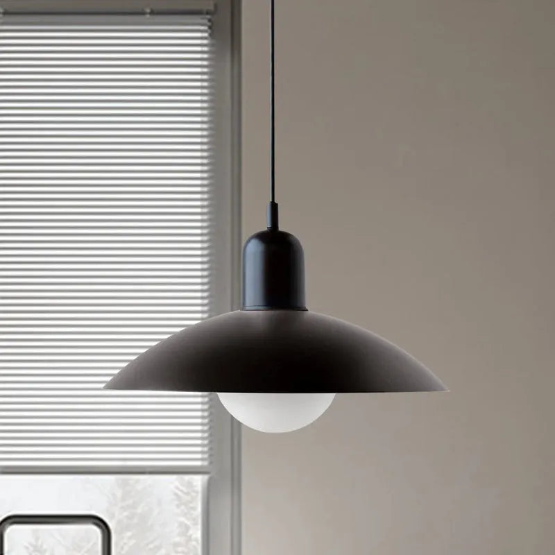 Pendant Light Glass Dome in Modern Bauhaus Style | Marcolo