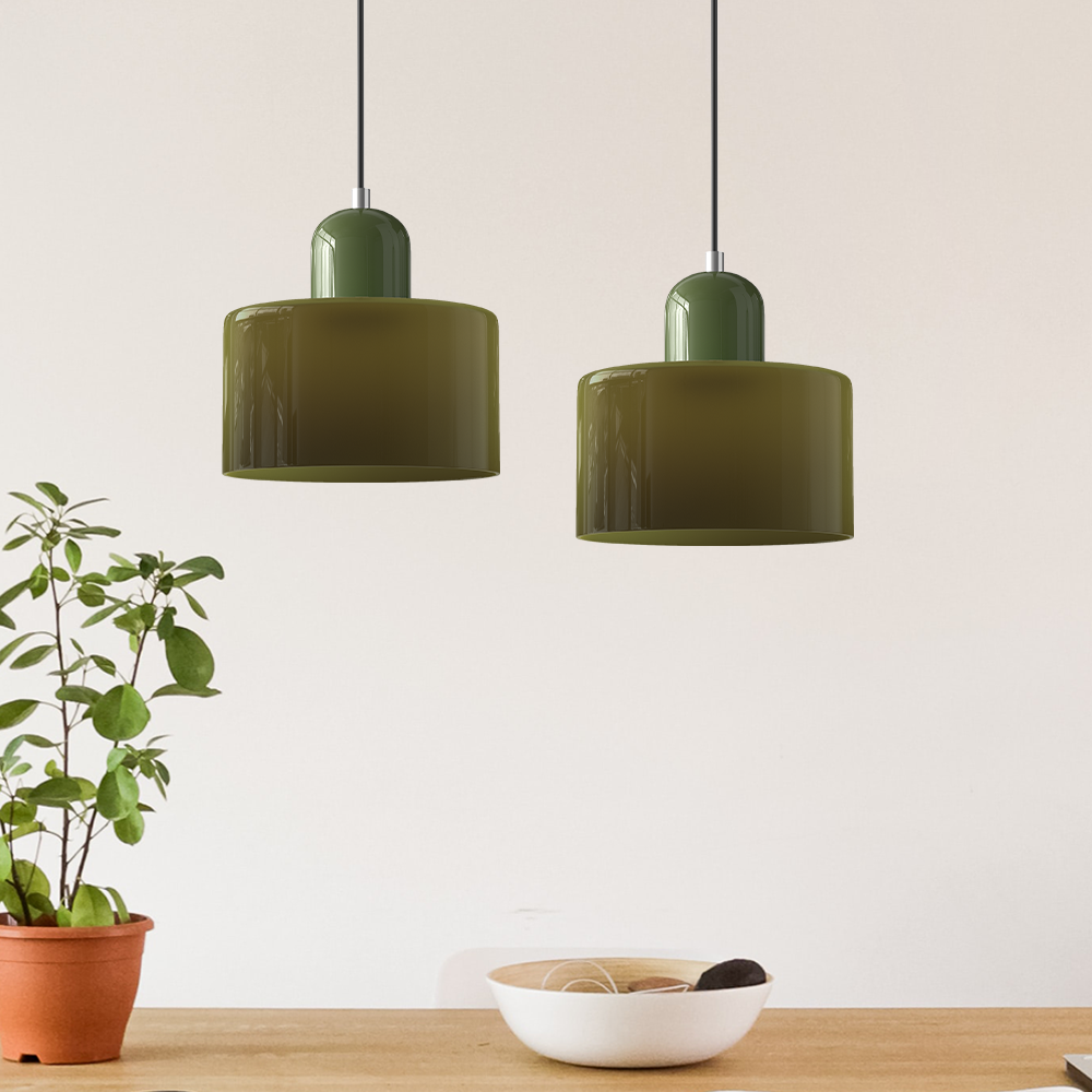 Pendant Light Glass Globe Nordic Minimalist Industrial | Meloro