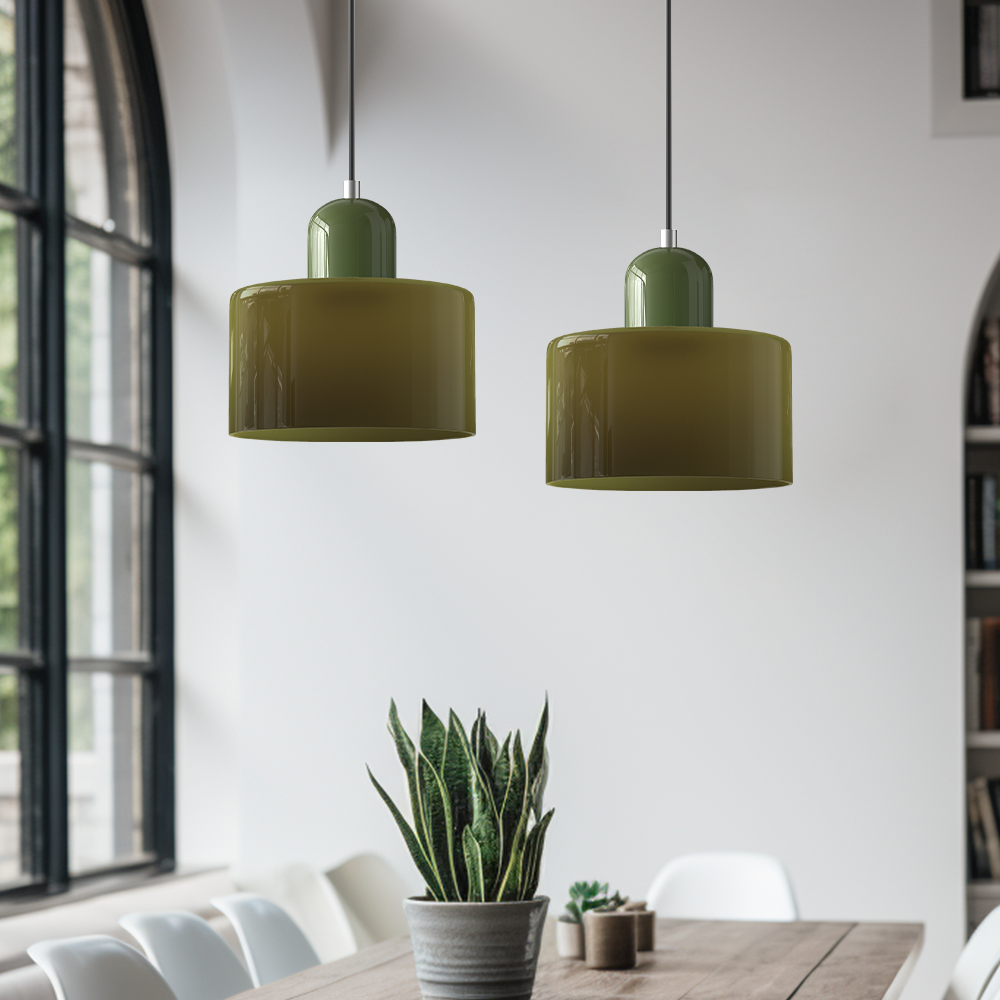Pendant Light Glass Globe Nordic Minimalist Industrial | Meloro