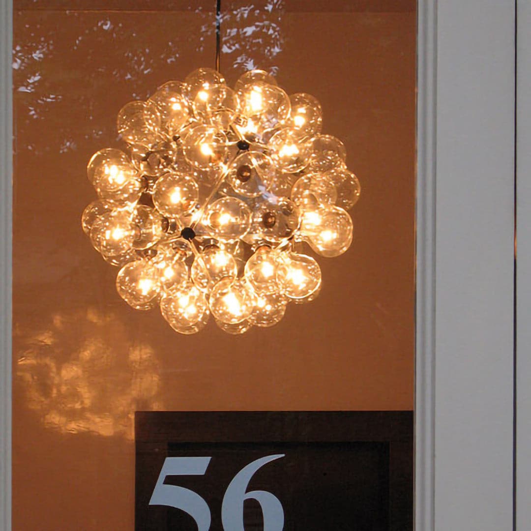 Pendant Light Glass Globe for Modern Interior Use | Taraxa