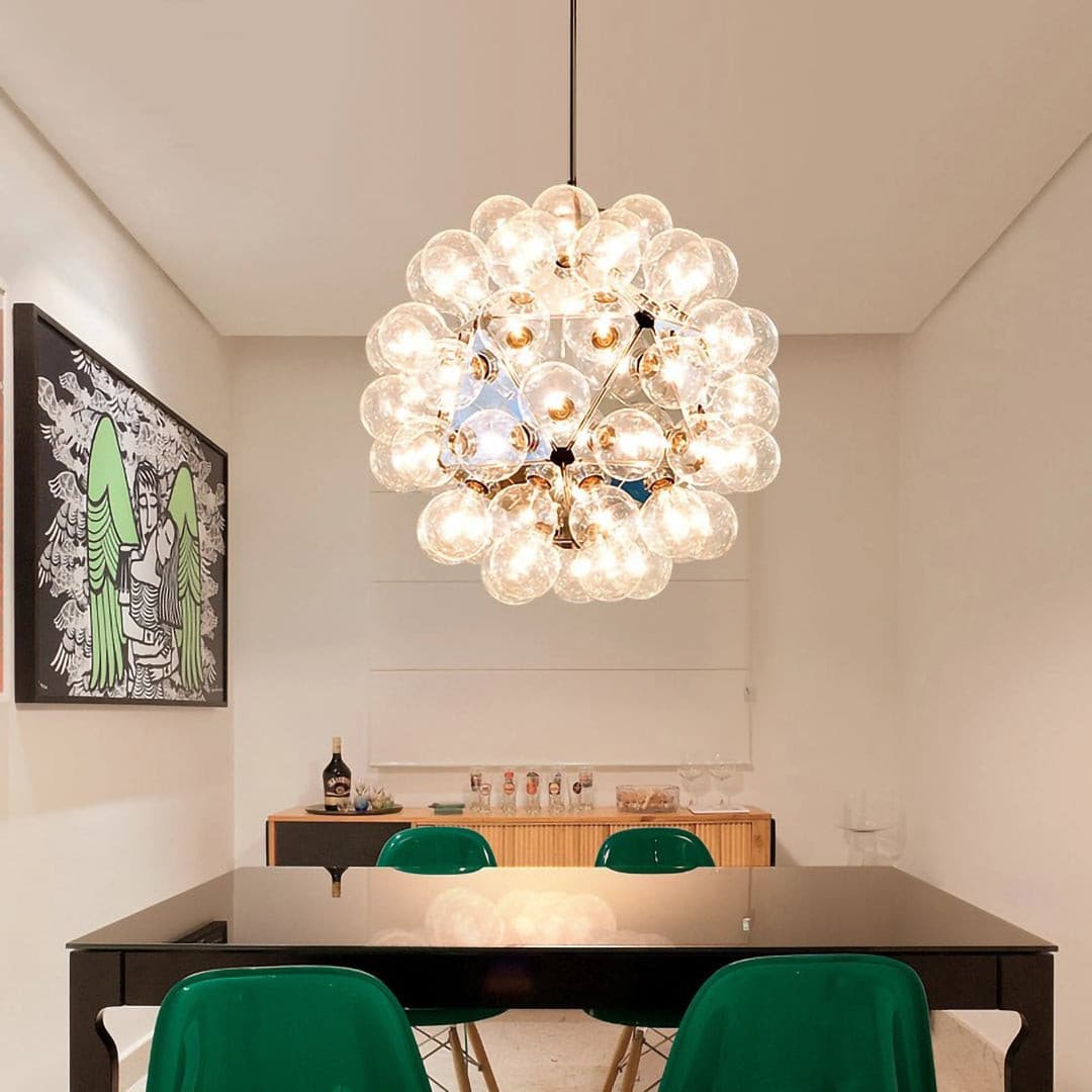Pendant Light Glass Globe for Modern Interior Use | Taraxa