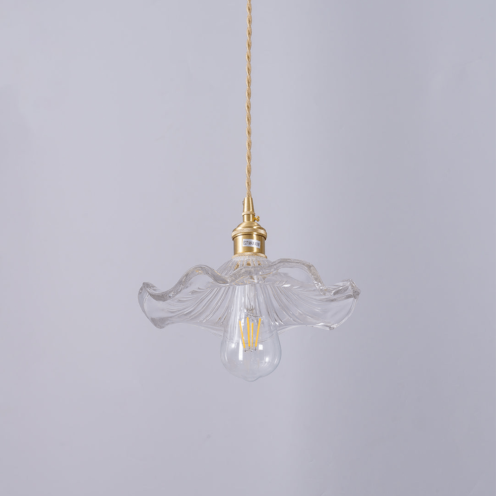 Pendant Light Glass Hibiscus in Nordic Style | Hibiora