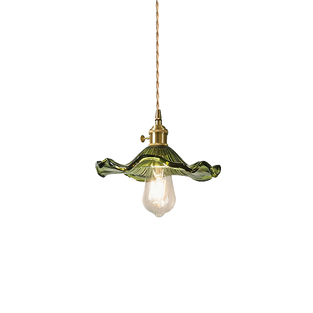 Pendant Light Glass Hibiscus in Nordic Style | Hibiora