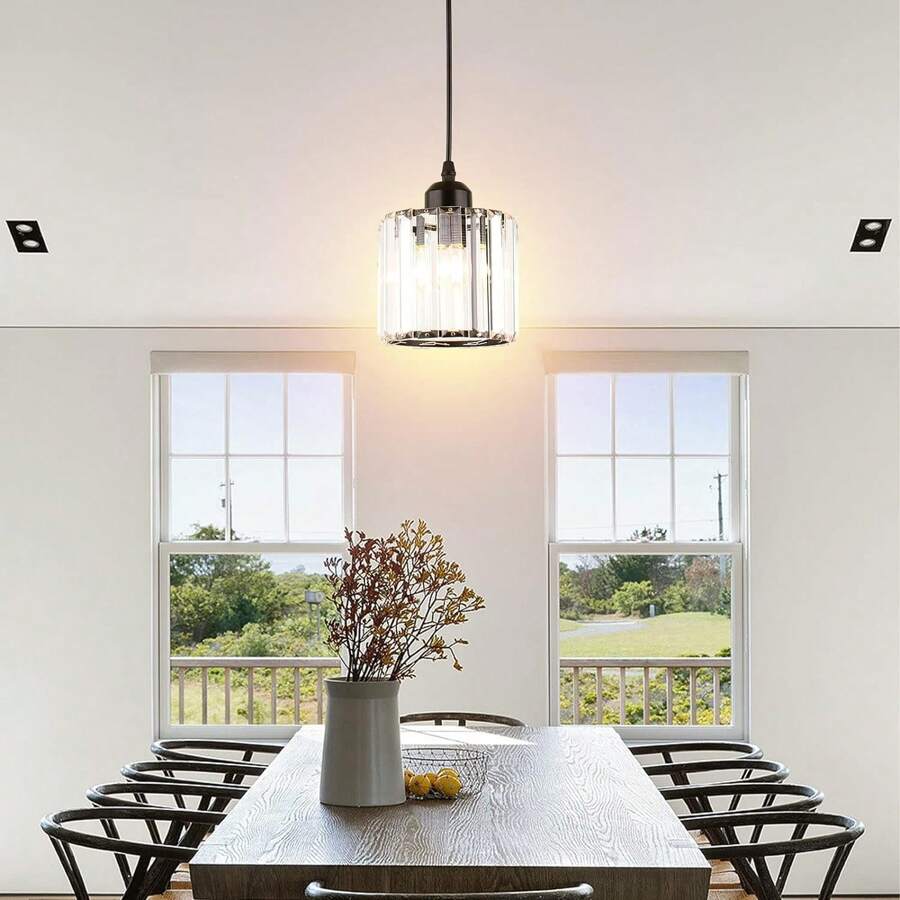 Pendant Light Glass Multihead in Nordic Style | Dorien